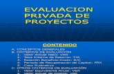 Evaluacion Privada de Proyectos