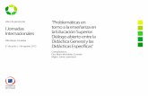 Libro_de_ponencias-I Jornadas Internacionales-Problemáticas en torno a la enseñanza en la Educación Superior-Diálogo abierto entre la Didáctica General y las Didácticas Específicas