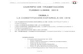 Tema 1 - Constitución Española