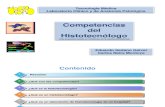 Competencias del histotecnologo para Congreso de Histotecnología 1