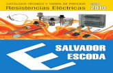 Catalogo Tarifa Resistencias Electricas Enero 2010