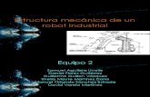 Estructura mecánica de un robot industrial