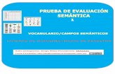 Prueba Evaluacion Semantica1 Vocabulario Campos Semanticos