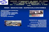 Area Cursos Educacion Area Especialidades