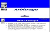 Arbitrage Presentation