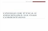 CÓDIGO DE ÉTICA E DISCIPLINA DA OAB COMENTADO (1)