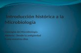 Historia de La Microbiologia 2014