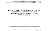 Plan de Preparación y Respuesta a Emergencias con Cianuro 2014