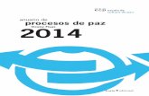 2014 Anuario de Procesos de Paz