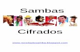 SAMBAS CIFRADOS [Receita de Samba]