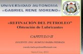 Cap 2 Refinacion Del Petroleo y Obtencion de Lubricante