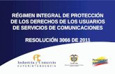 PRESENTACIÓN CRC 3066 DE 2011 COMPLETA