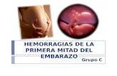 Hemorragias de La Primera Mitad Del Embarazo