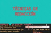 Técnicas de Redacción (T. Etica) -Jorge Gálvez-