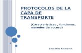 Protocolos Capa de Transporte