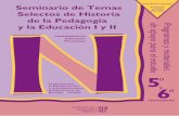 01 - Seminario de temas selectos de historia de la Pedagogía y la Educación I y II