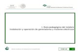Guia de Instalacion y Operación de Generadores y Motores Electrricos
