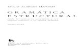 Alarcos Llorach Emilio -  Gramática Estructural