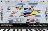 2013-08-16 Afiche Del Recital Flauta y Piano