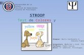 STROOP-Test de Colores y Palabras