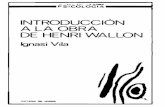IGNASI  VILA  Introducción a la obra de Henri Wallon
