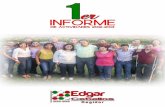 Primer Informe de Actividades - Regidor Edgar Ceballos