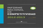 INC-2012-2013 Indice Nacional de Competitividad
