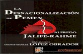 desnacionalización de pemex