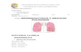 Caso Clinico Bronquiectasia
