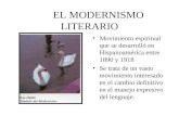 El Modernismo Literario 12-13