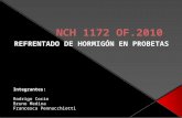 NCH 1172-Refrentado de Hormigon