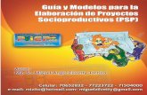 GUÍA Y MODELOS PARA LA ELABORACIÓN DE PROYECTOS SOCIOPRODUCTIVOS