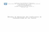 Mecánica de los Suelos II( Métodos de obtención del coeficiente de permeabilidad).docx