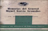 García Granados - Memorias del General Miguel García Granados Tomo I