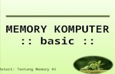 Presentasi Memori Komputer