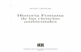 1. Bowler Peter J. Historia Fontana de Las Ciencias Ambientales