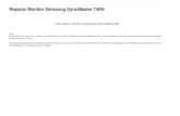 Reparar Monitor Samsung SyncMaster 740N