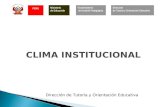 CLIMA-INSTITUCIONAL MINEDU