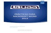 Practicas Para Microsoft Word 2013jul31