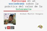 PPT 8 La Tolerancia - Sociodramaa
