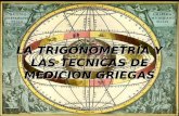 LA TRIGONOMETRÍA Y LAS TECNICAS DE MEDICIÓN GRIEGAS