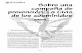 SOBRE UNA CAMPAÑA DE PREVENCIN  LA CIVIS DE LOS ZOOMINIDOS - VICTOR VILLA