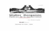 Benjamin Walter - Opticas de La Modernidad