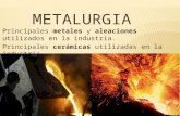 Metalurgia y Ceramica