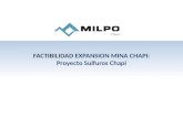 Presentacion Proyecto Sulfuros Chapi - Milpo