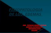 Fisiopatologia de Los Edemas