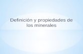 1. Definición y propiedades de mineral. cristalización.ppt