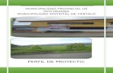 Pip Mejoramiento de La Produccion Mediante Agroforesteria en Yantalo 2013