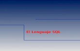 El Lenguaje SQL (DML - Subconsultas)