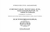 Ciencias Sociales Geografia e Historia 1 Eso Extremadura